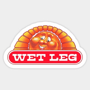 Wet Leg ¬¬¬¬ Original Fan Art Sticker